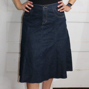 CATO Jean Skirt Below the Kneww Size 6